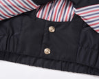 Thom BrownePremium Short Down Jacket - 90% Duck Down with Drawstring Hood