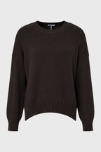 Grey Basic Knit Sweater