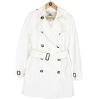 Burberry London Pinstripe Trench Coat Medium