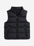 Ralph Lauren Boys Down Padded Gilet in Black