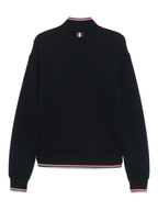 THOM BROWNE - Men Oversized Funnel Neck Zip Up Jacket